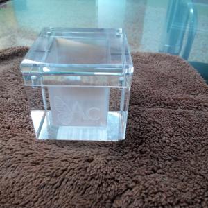 Elegant Clear Ring Jewelry Case Box