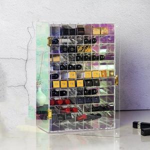 Custom Dustproof Acrylic Lipstick Holder Makeup Storage Box