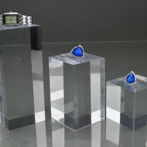 High Grade Transparent Acrylic Block for Jewelry Display