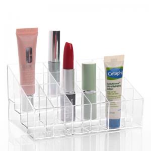 Acrylic Lipstick Organizer &amp; Beauty Container 24 Space Storage