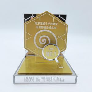 Customized L-Shaped Acrylic Cosmetic Stand Store Perfume Jewelry Display Stand