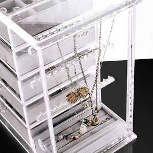 Qcy Beautiful High Quality Transparent Acrylic Jewelry Display Box