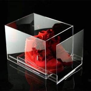 Factory Acrylic Sneaker Shoe Box Display Shoes Storage Box Drawer