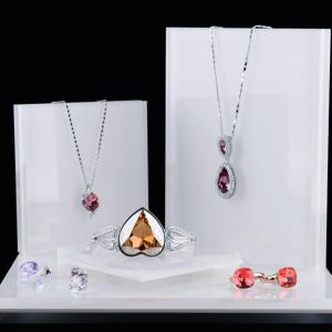 Acrylic Jewelry Set Stand, Necklace Holder