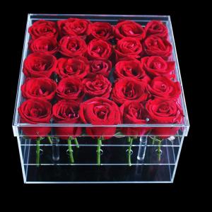 25 Holes Acrylic Flower Box