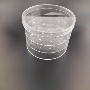 Clear Acrylic Round Flower Box, Custom Size and Color