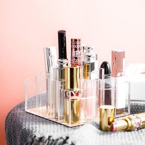 Multifunctional Transparent Acrylic Cosmetic Display Box Lipstick Holder