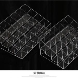Acrylic Lipstick Risers 24-Lipstick Acrylic Organizer