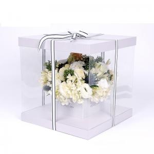 China Luxury Clear Acrylic Rose Flower Box Display - China Rose Box and Acrylic Rose Box price