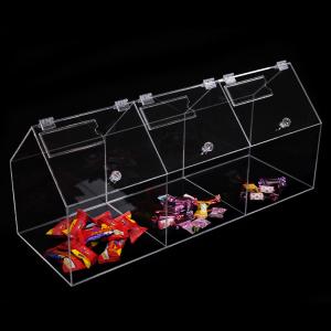 Acrylic Food Rice Wheat Storage Display Box for Supermarket