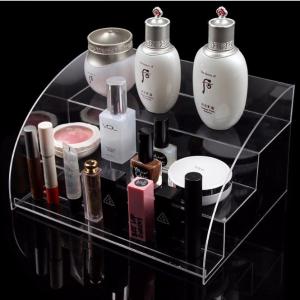 Custom Sizes Mutil-Tiers Acrylic Cosmetic Nail Polish Bottles Display Rack