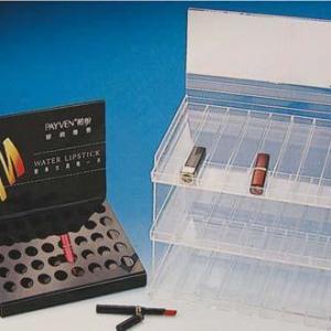 Customize Clear Acrylic Lipstick Cosmetic Display Holder