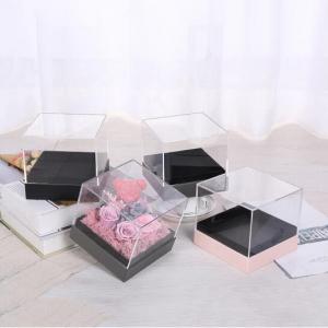 Classic Fashion Acrylic Flower Box Rose