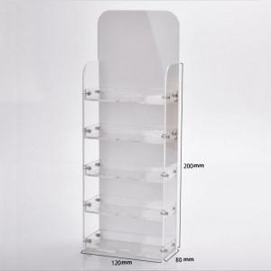 Factory Manufacturer Custom 5 Tiers Clear Acrylic Pet Medicine Storage Stand
