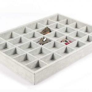 Flannelette Box for Fashion Jewelry Acrylic Display