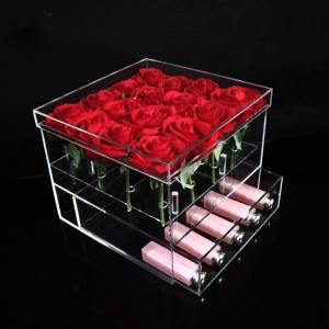 Plastic Gift Box Water Holder Flower Box