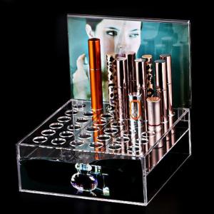 Qcy 2018 Latest Customized Clear Acrylic Lipstick Display
