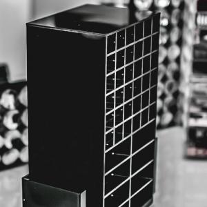 White/Black/ White 72 Lipstick Acrylic display Rack Shelf