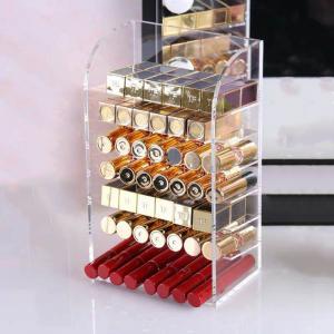 Custom Multi-Layers Crystal Acrylic Lipstick Organizer Cosmetic Holder