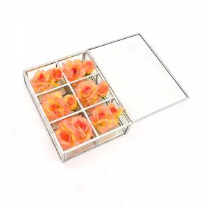 2017 Customized Rose Boxes Acrylic Flower Display Boxes
