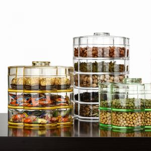 Customized Acrylic Dry Fruit or Sweet Storage Box