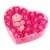 Ordinary Heart-Shaped Acrylic Flower Box Gift Box
