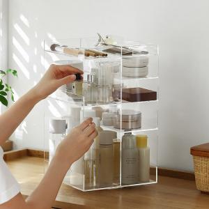 Crystal Tabletop Rotating Storage Box