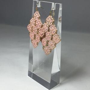 Fixture Displays Clear Acrylic Plexiglass Necklace Jewelry Stand Countertop Display