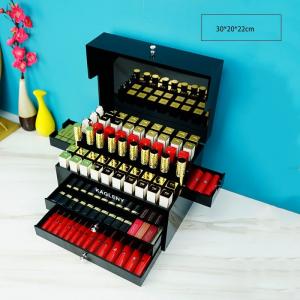 Custom Multi-Layers Acrylic Lipstick Box Makeup Skin Care Products Organizer