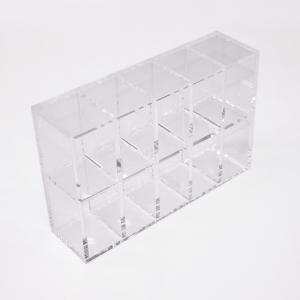 Custom Multi-Tiers Clear Acrylic Boutique Cosmetics Display Stand