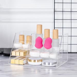 Brand Store Clear Acrylic Makeup Display Stand Perfume Storage Box