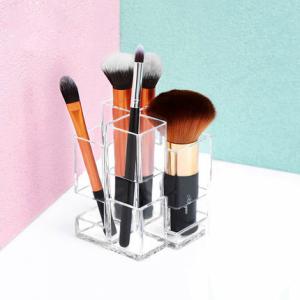 New Product Fashion Design Transparent Acrylic Cosmetic Brush Storage Box