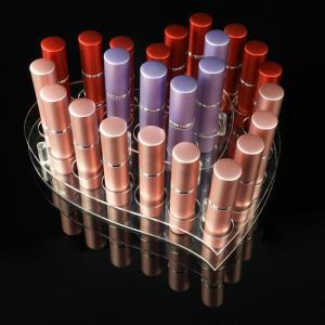 Heart Shape Acrylic Lipstick Display Rack