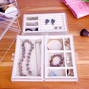 Qcy Factory Direct Prices Customized Clear Jewelry Storage Box