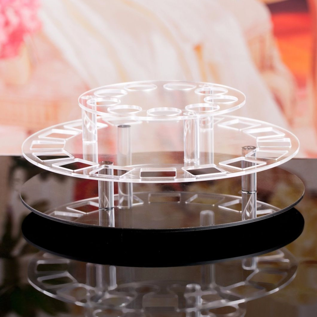Round 2 Tier Desk Acrylic Lipstick Organizer