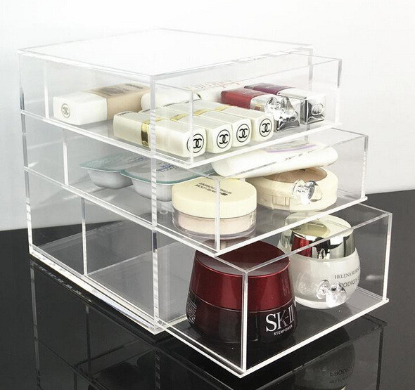 Simple by Practical Home Storage Acrylic Makeup Organizer
