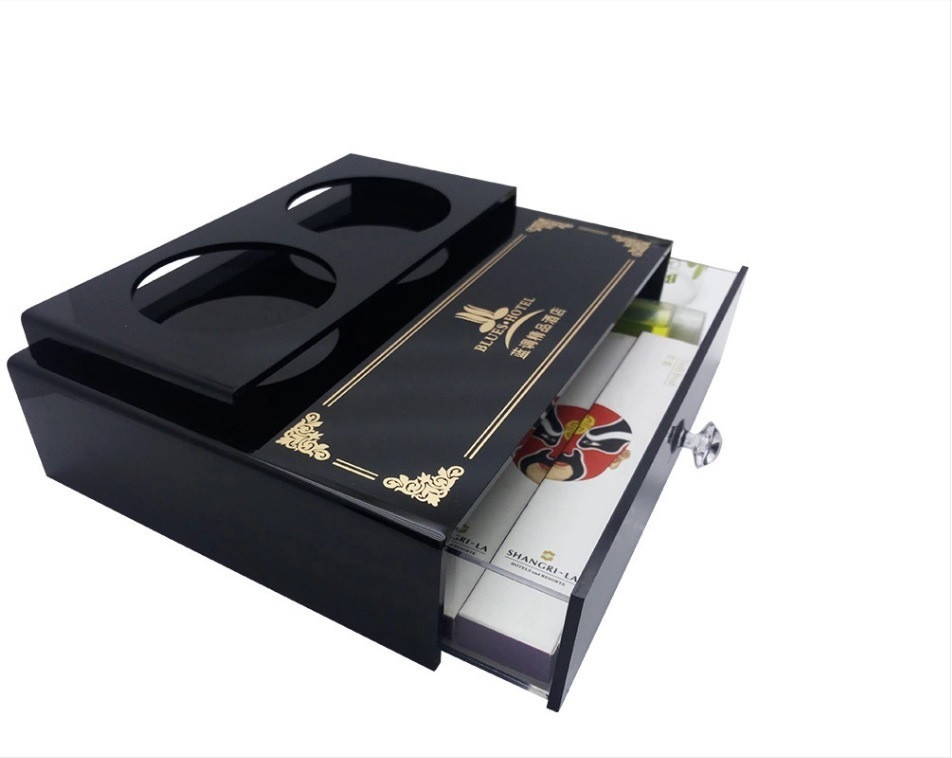 Acrylic Hotel Plastic Storage Box Cosmetic Storage Box