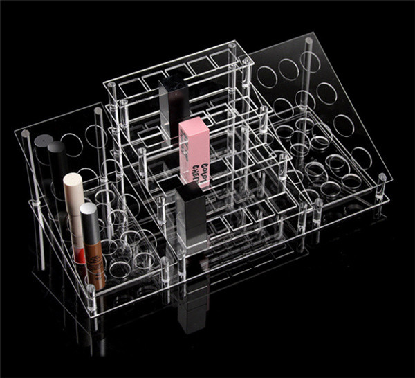 Acrylic Exhibition Stand, Lipstick Cosmetic Bottle Display Stand