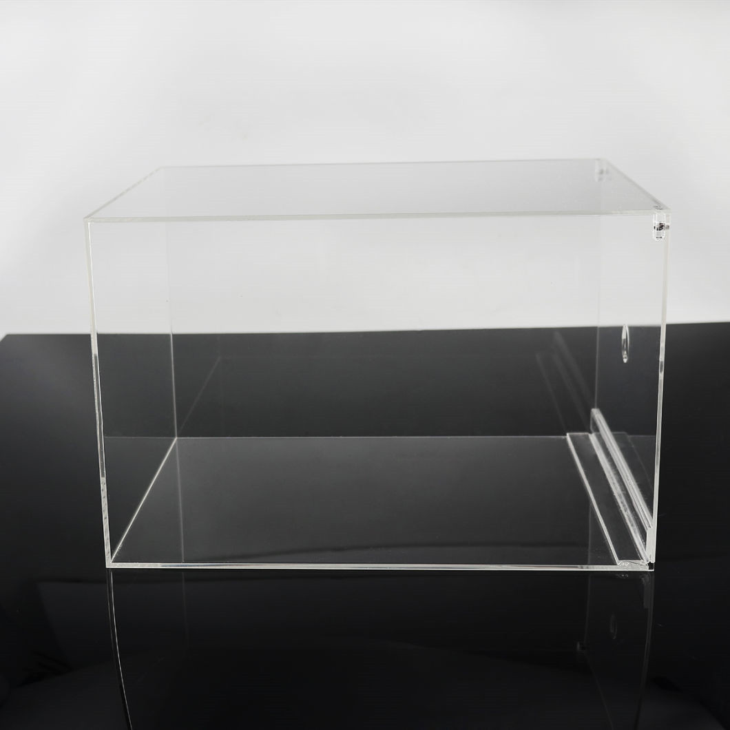 Shoes Display Storage Packing Packaging Showcase Magnets Clear Acrylic Plastic Shoe Box